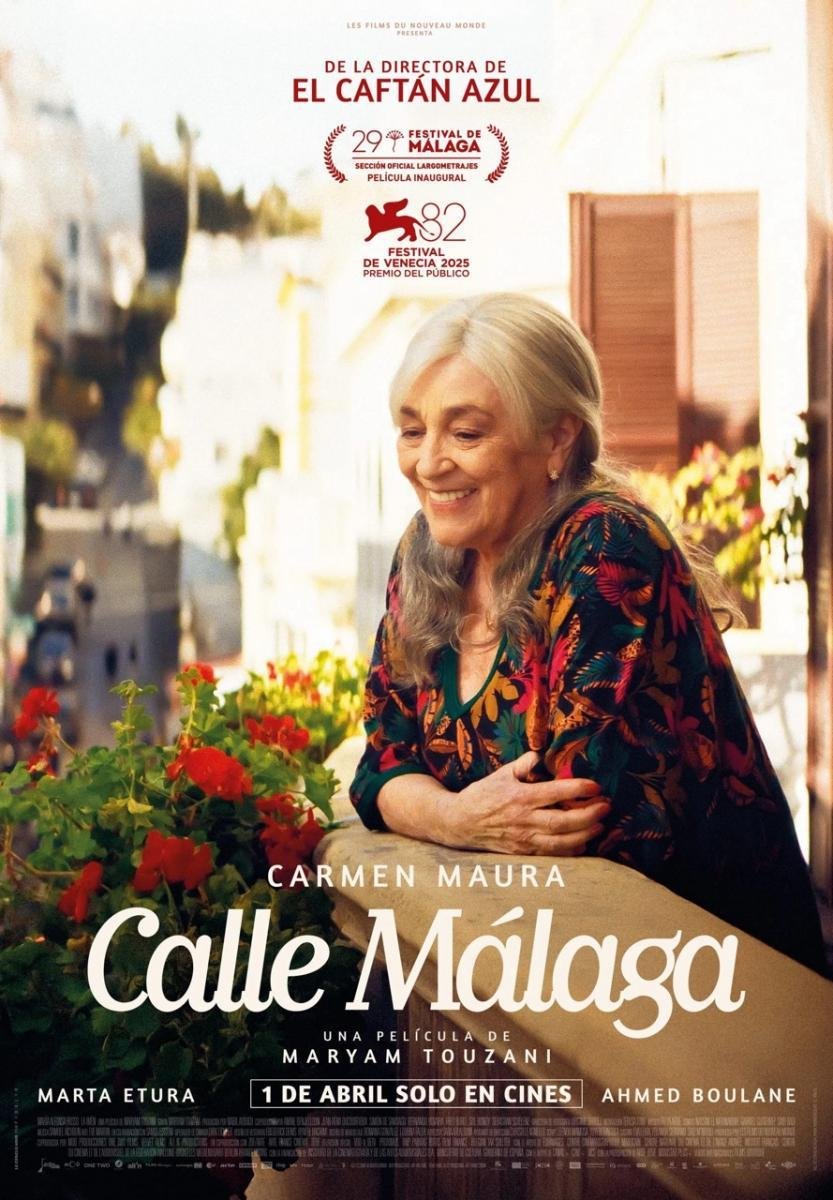 Calle Málaga poster with Carmen Maura